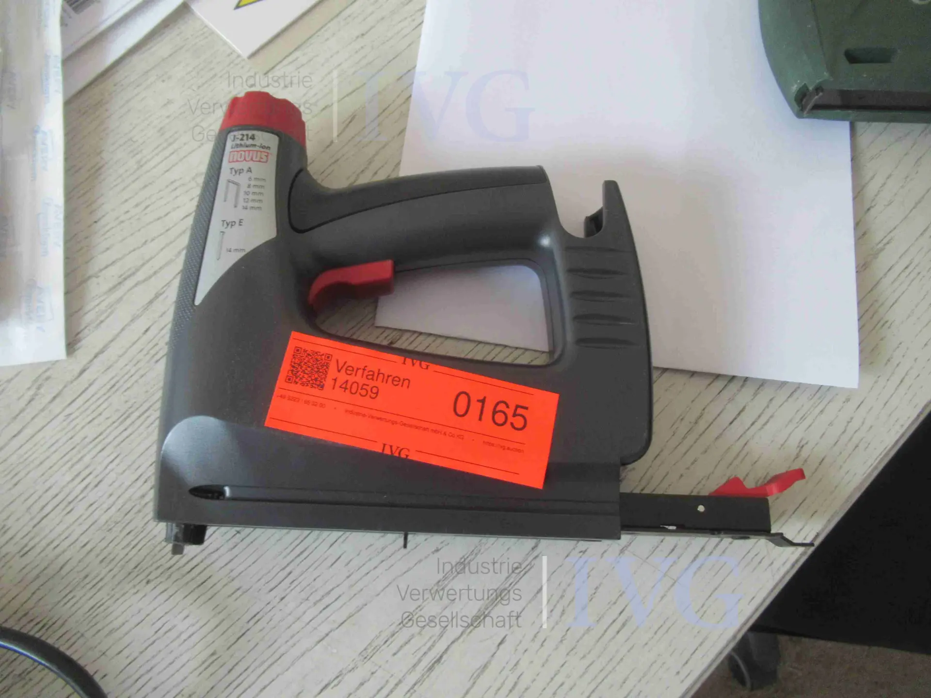 Akku-Tacker NOVUS J-214